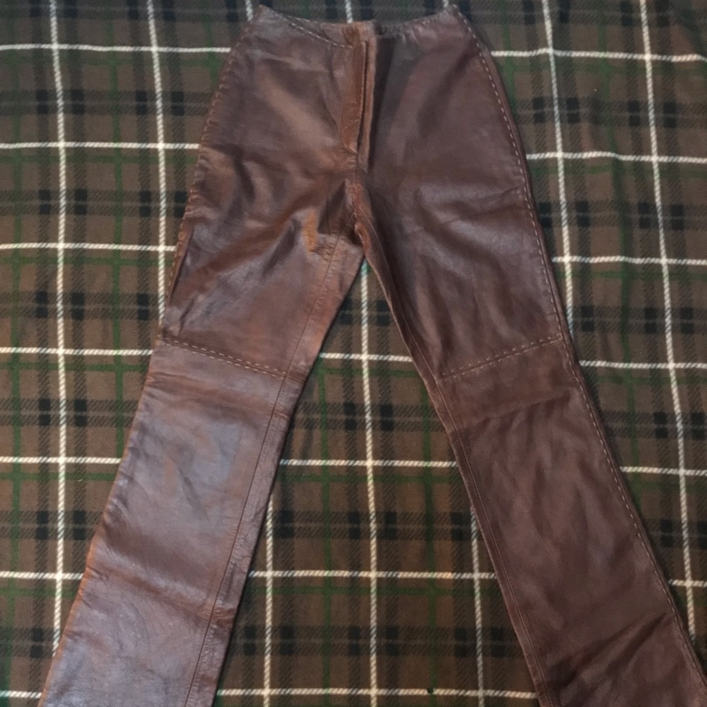 I.N.C Leather Pants Size 2